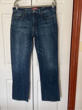 Lucky Brand Men's Blue Straight Jeans